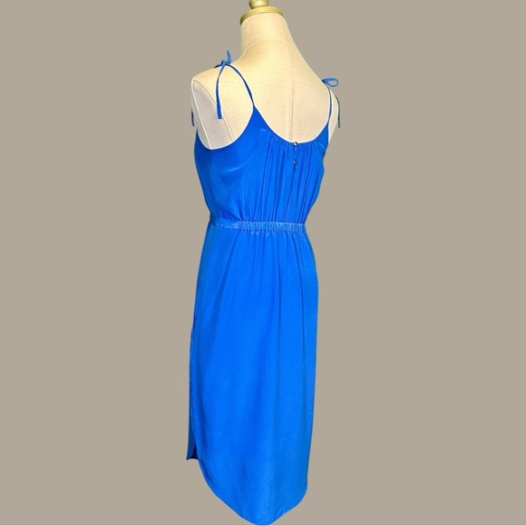 Madewell ‘Skyway 100% Silk Tie-Strap Cami Dress’ in Royal Blue Size 0 - Picture 10 of 15